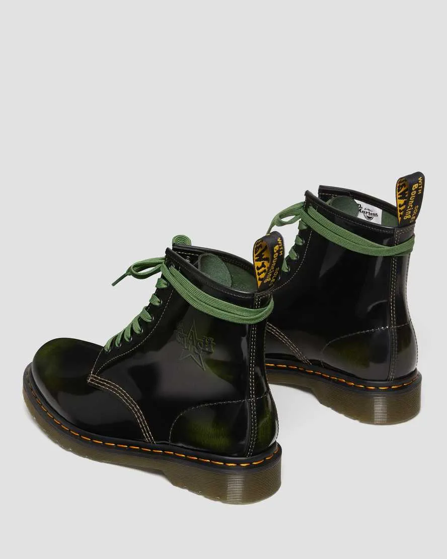 1460 THE CLASH GREEN BOOTS