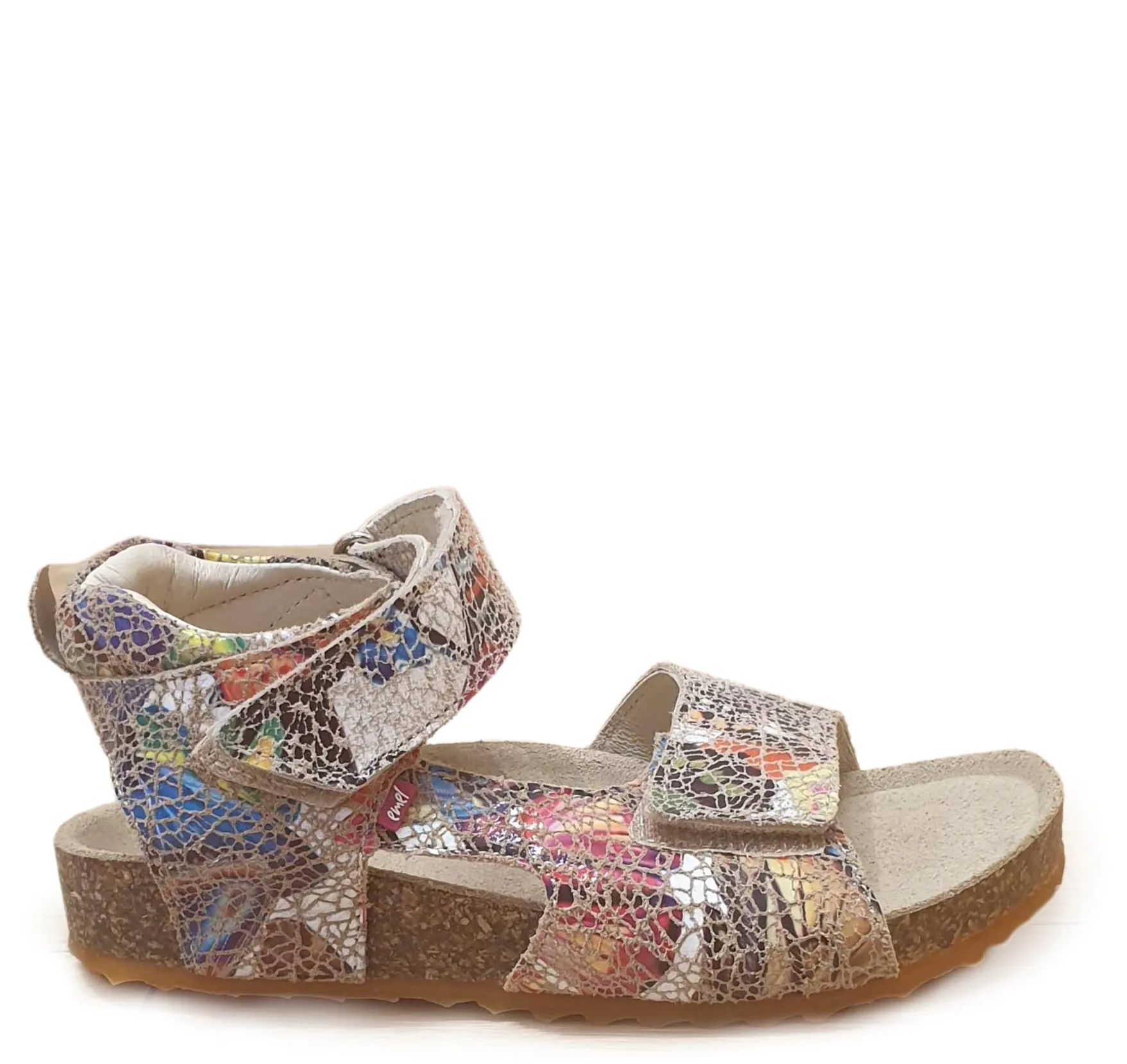 (2508-10 / 2509-10) Emel gaudi print sandals