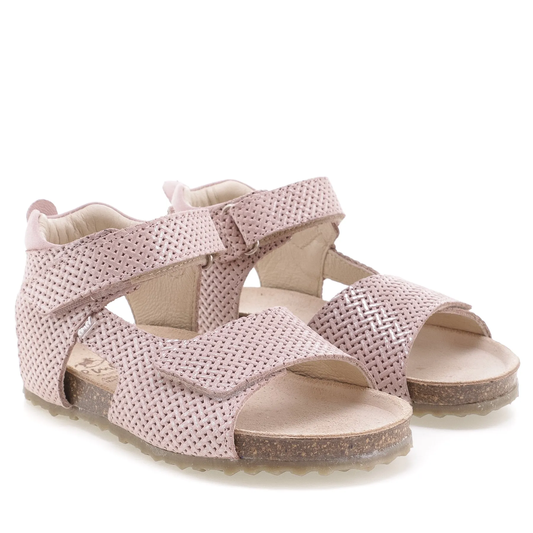 (2508A-5/2509A-5) Emel pink velcro sandals