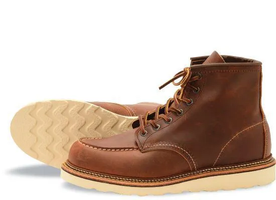 6" Classic MOC, Copper Rough & Tough Leather, Style no. 1907, Oil Tanned