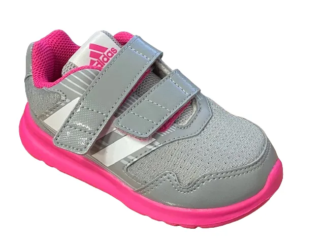 Adidas AltaRun CF BA9412 gray-pink girls' sneakers