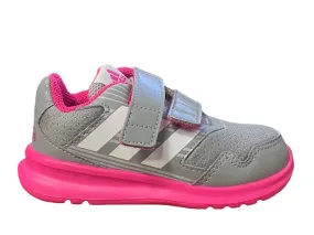 Adidas AltaRun CF BA9412 gray-pink girls' sneakers