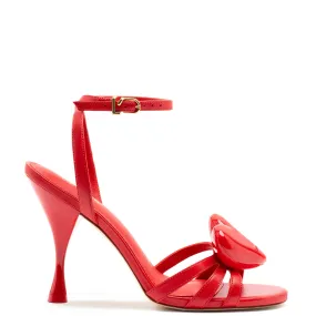 Amore Sandal in Scarlet Leather