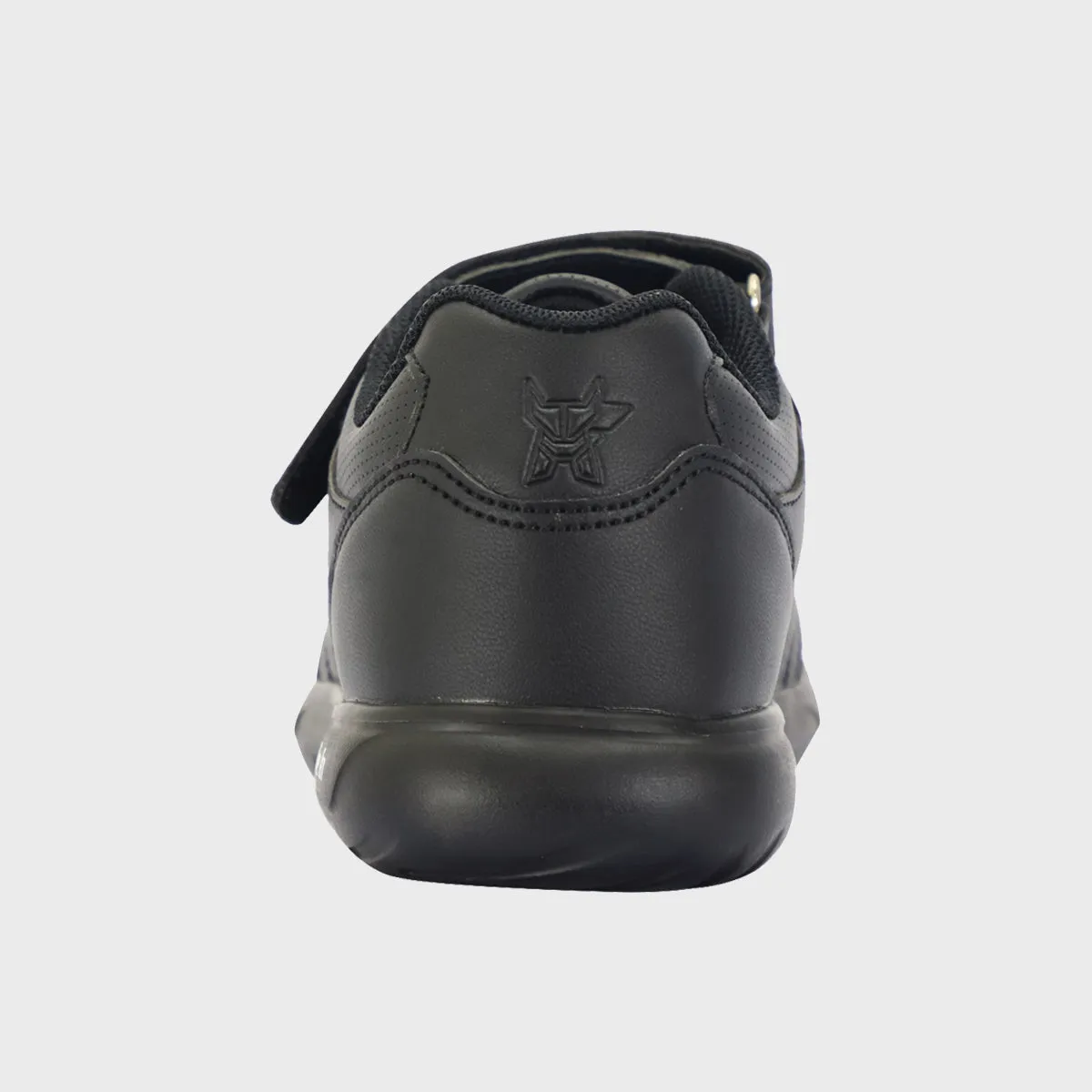 Arctic Fox Black School Shoes