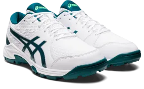 Asics Gel Peake 2 Men's Cricket Shoes - White/Velvet Pine