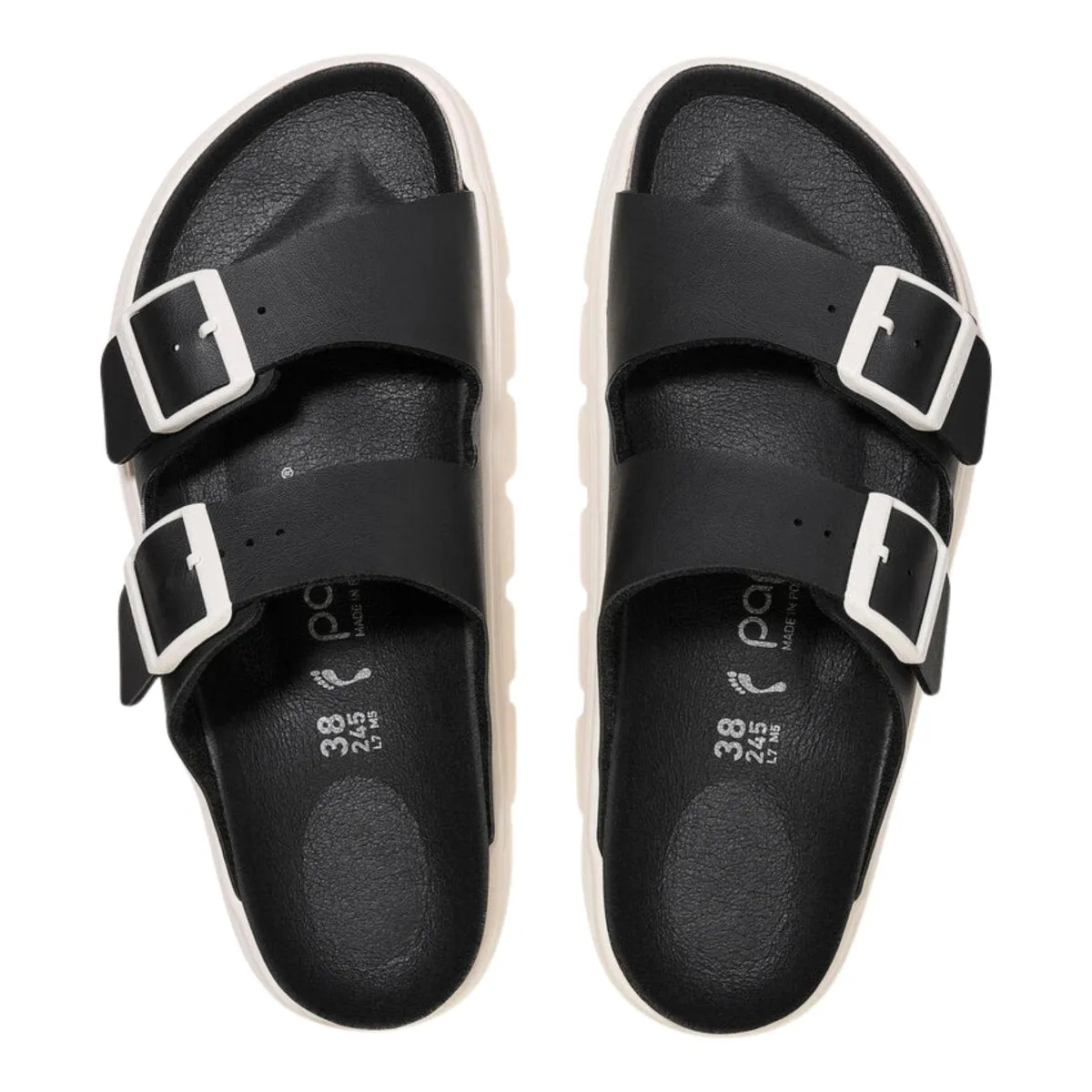 Birkenstock Women's Arizona Chunky Birko-Flor Black