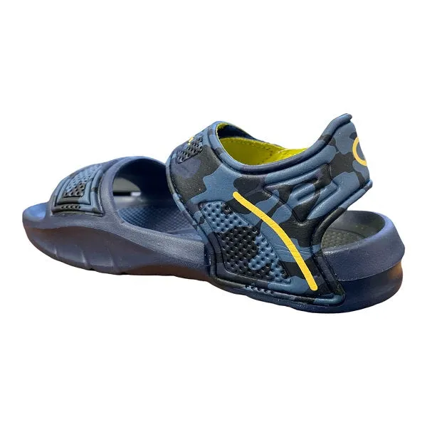 Champion children's sandal Squirt B PS S31243 BS035 DRB blue camouflage-yellow