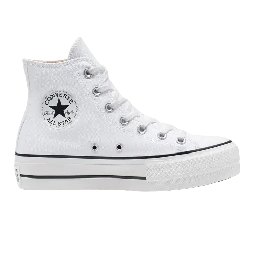 Converse Womens Chuck Taylor All Star Lift High Top White