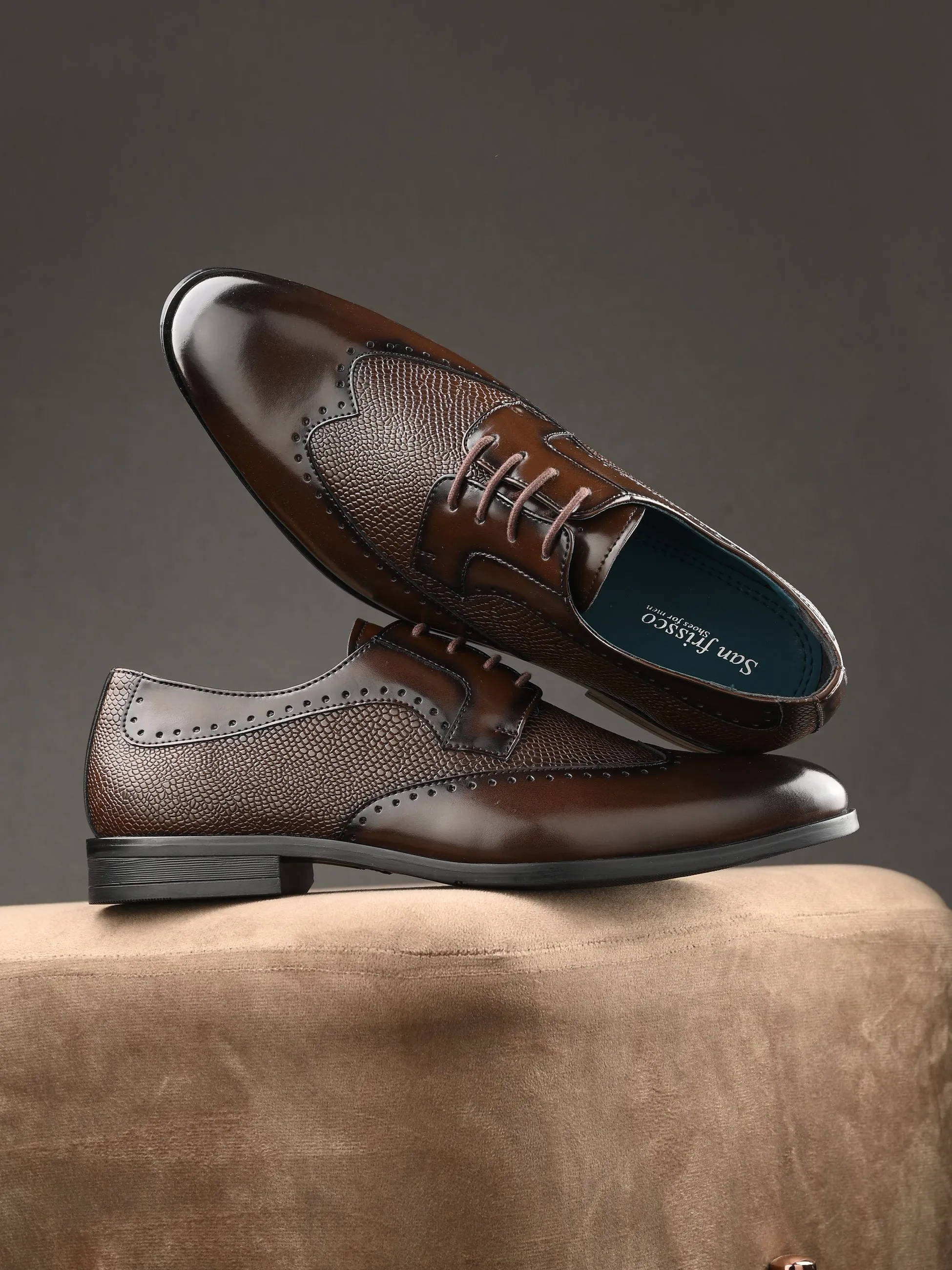 Dale Brown Derby Shoes