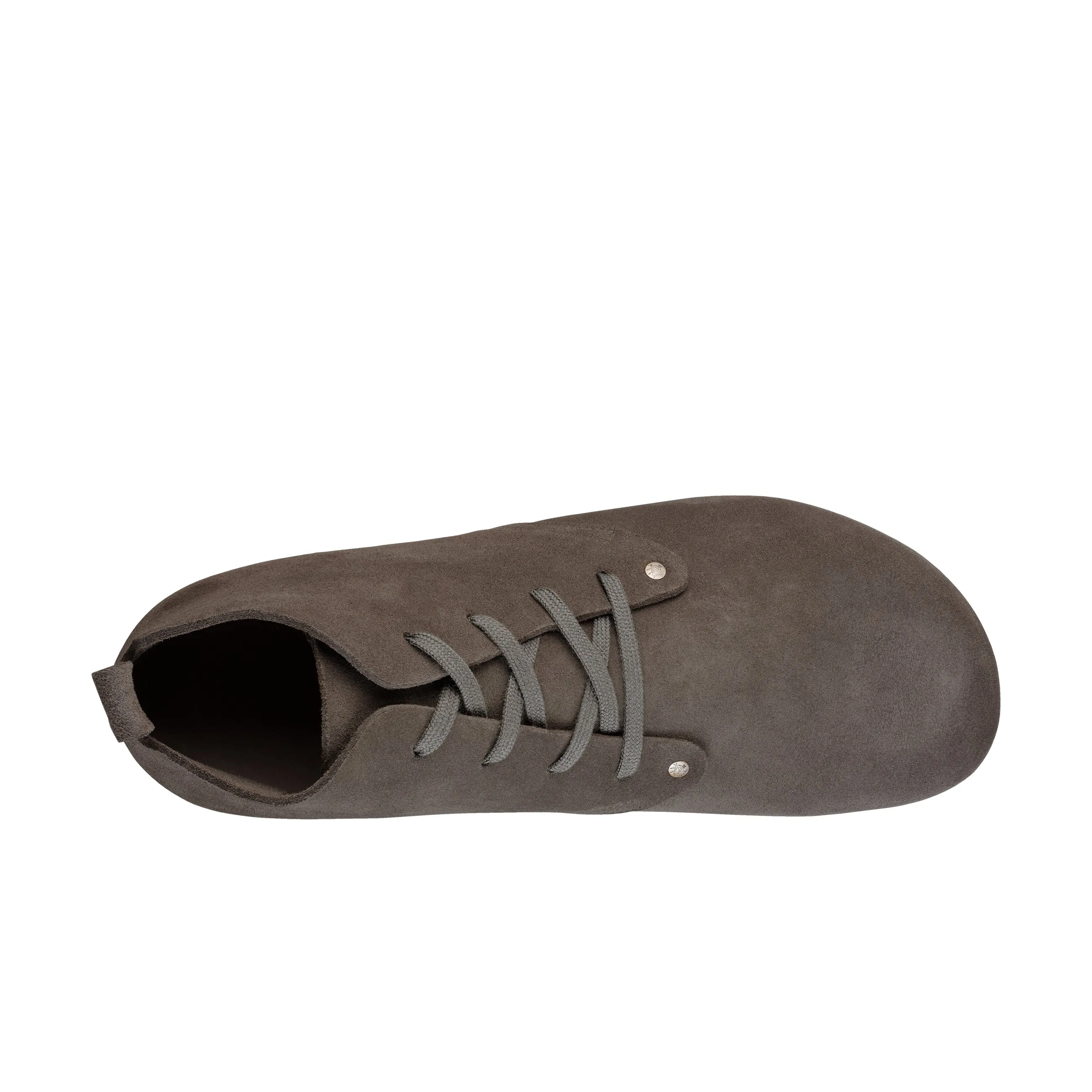 Dundee Plus Men Dark Taupe Suede Leather