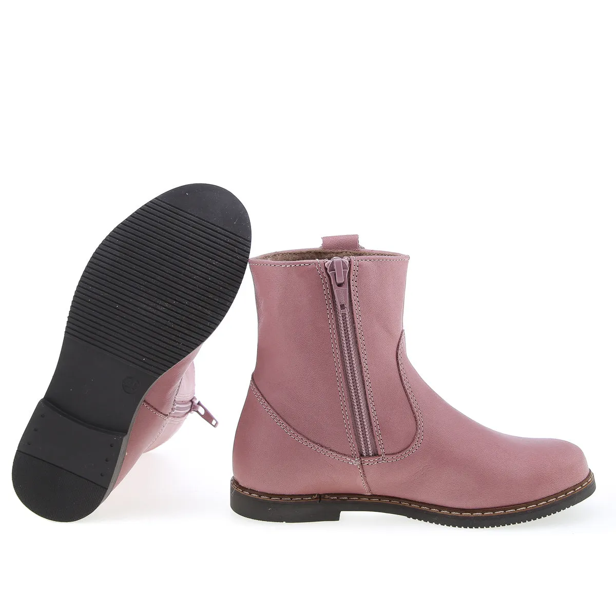 (EY2692-4) Emel winter boots hearts pink