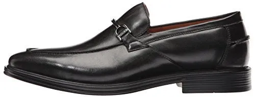 FLORSHEIM MEN'S HOLTYN BIT SLIP-ON LOAFER, BLACK, 8.5 3E US