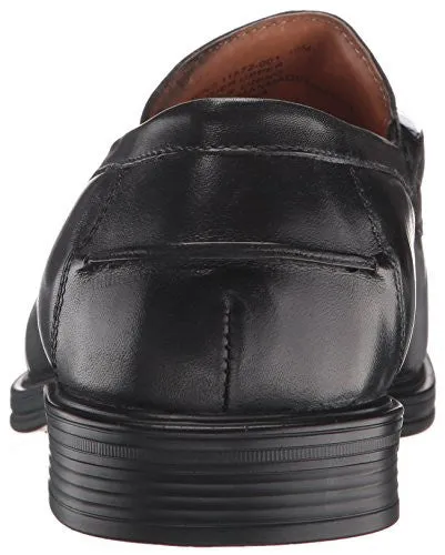 FLORSHEIM MEN'S HOLTYN BIT SLIP-ON LOAFER, BLACK, 8.5 3E US