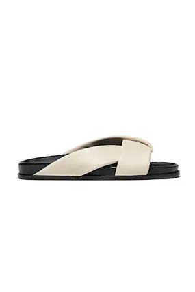 FOLDED SLIDE SANDAL