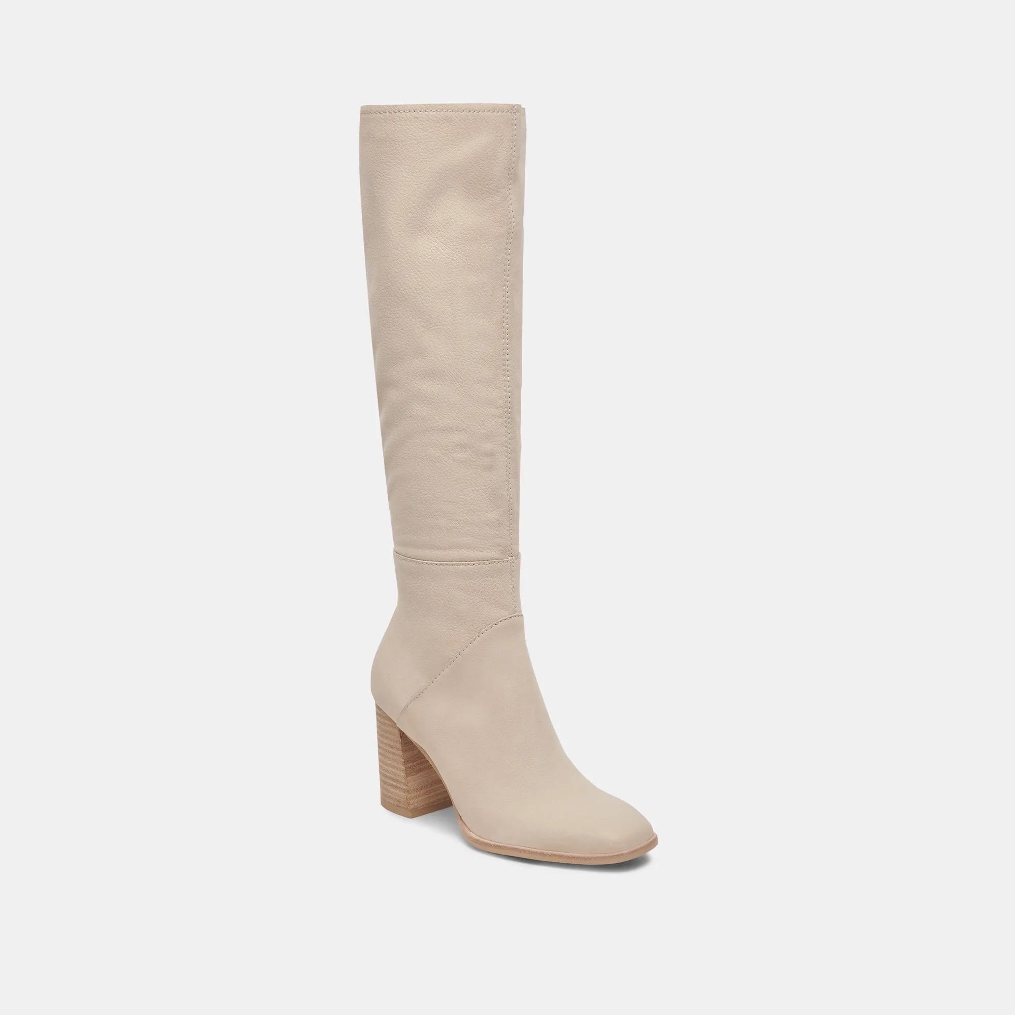 FYNN WIDE CALF BOOTS SAND NUBUCK