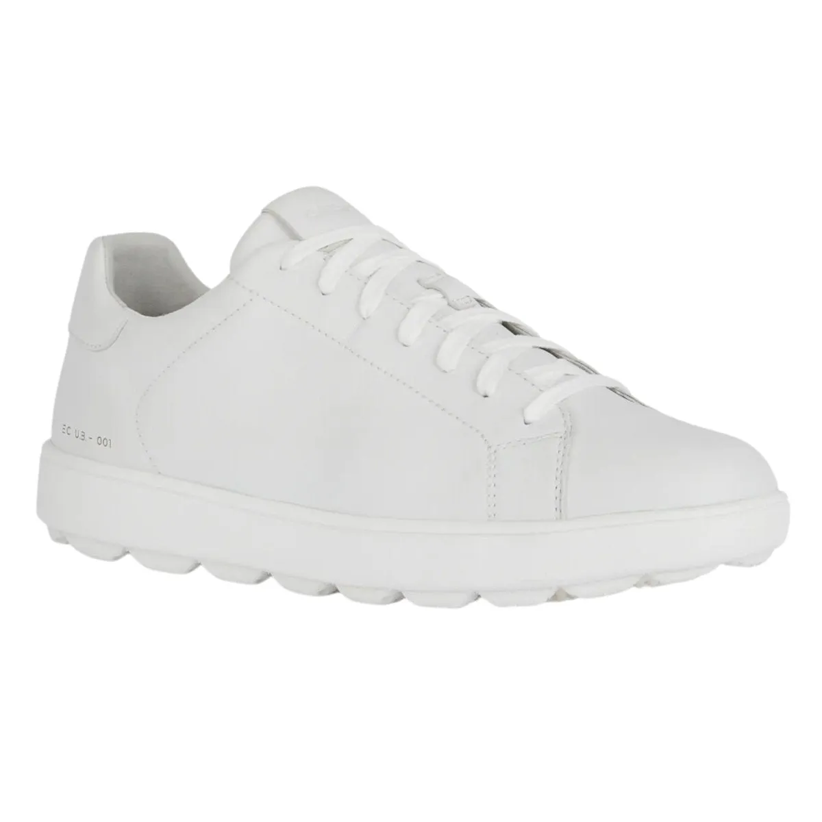 Geox Men's Spherica Ecub-1 White Leather