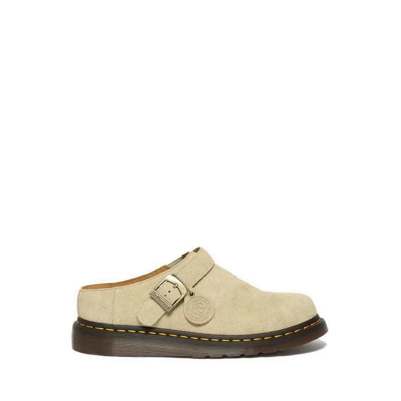 Isham Desert Oasis Suede Mules - Beige