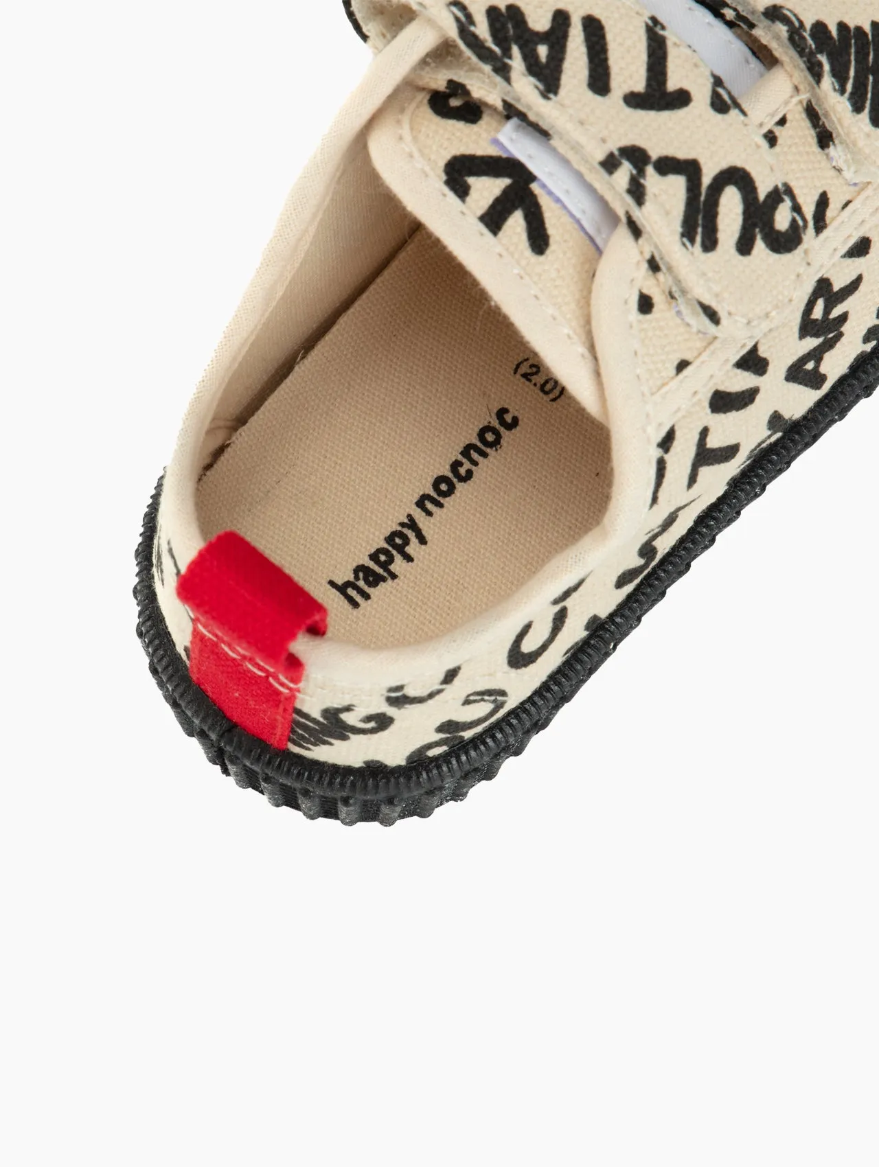 Letters Printed Canvas Shoes