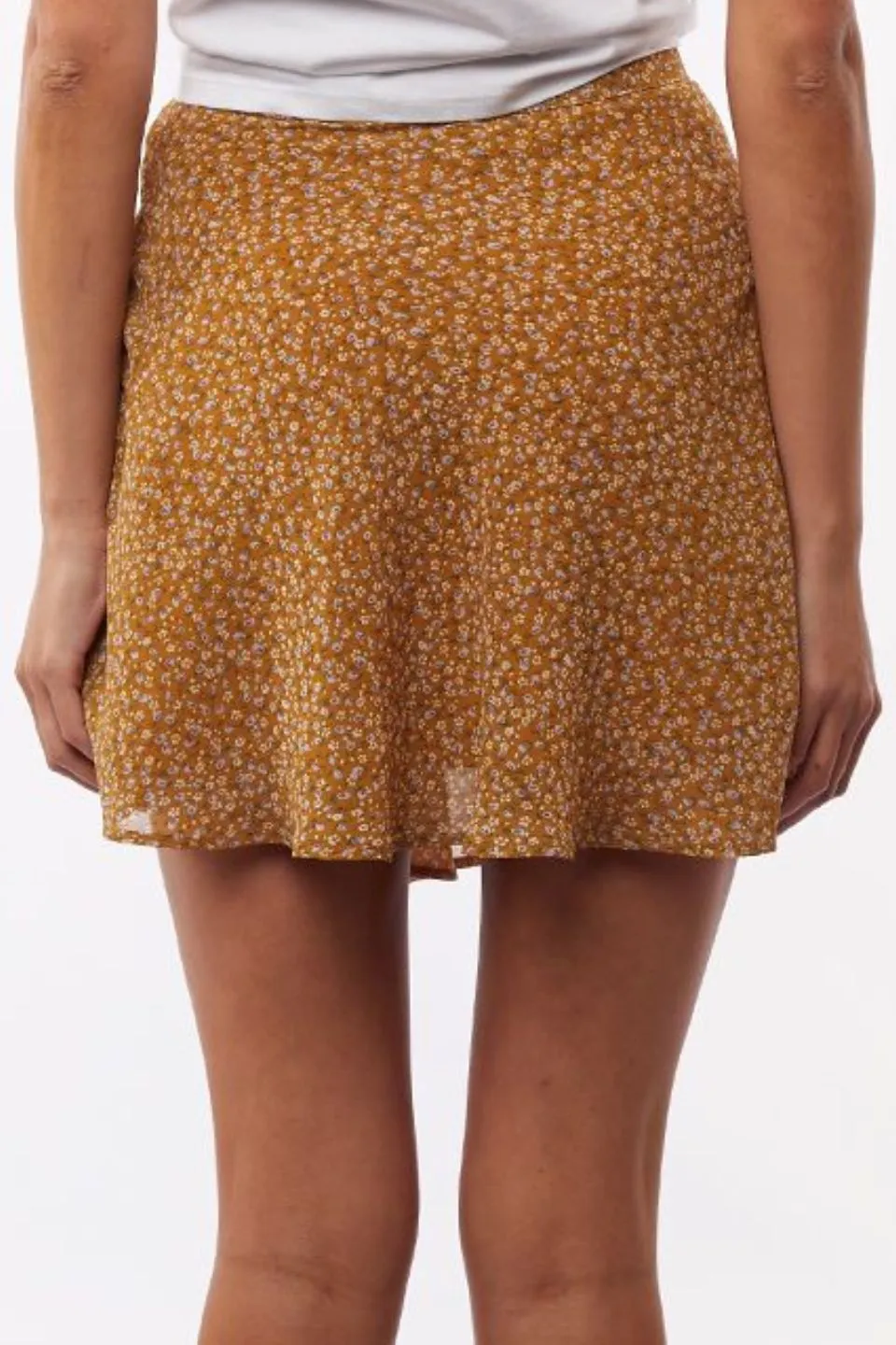 Lola Sunshine Print Mini Skirt