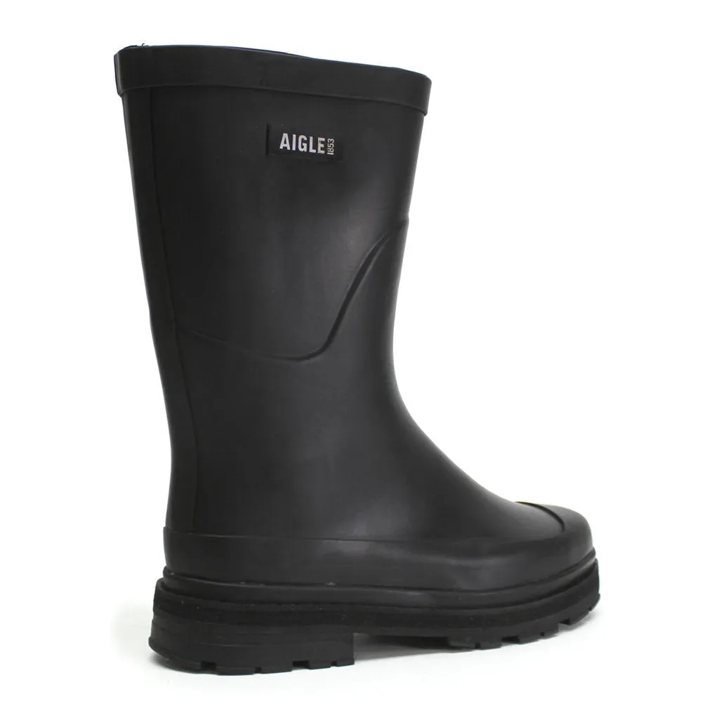 Mid Rain Rubber Women's Mid Calf Wellington Boots