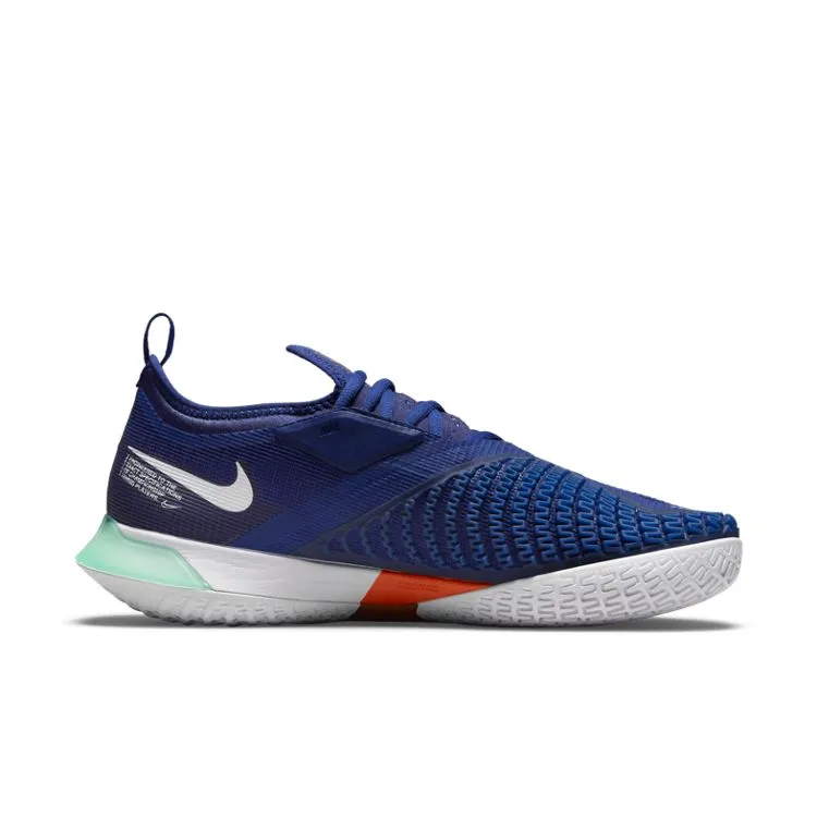 Nike Court React Vapor NXT Tennis Shoes - Deep Royal/White