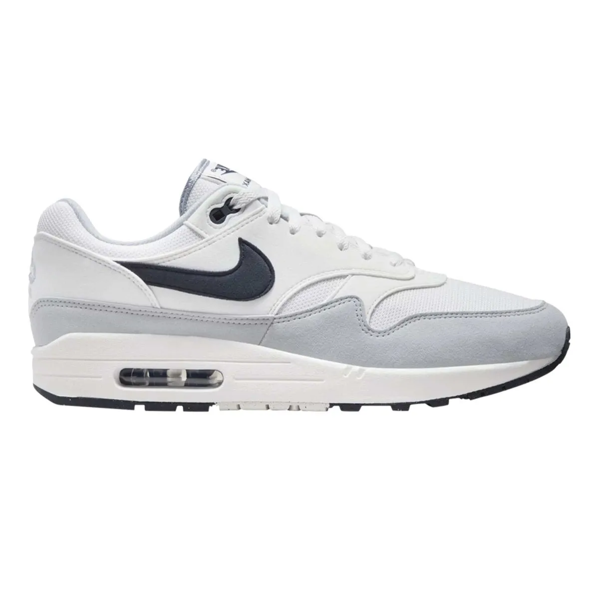 Nike Men's Air Max 1 'Pure Platinum Dark Obsidian'