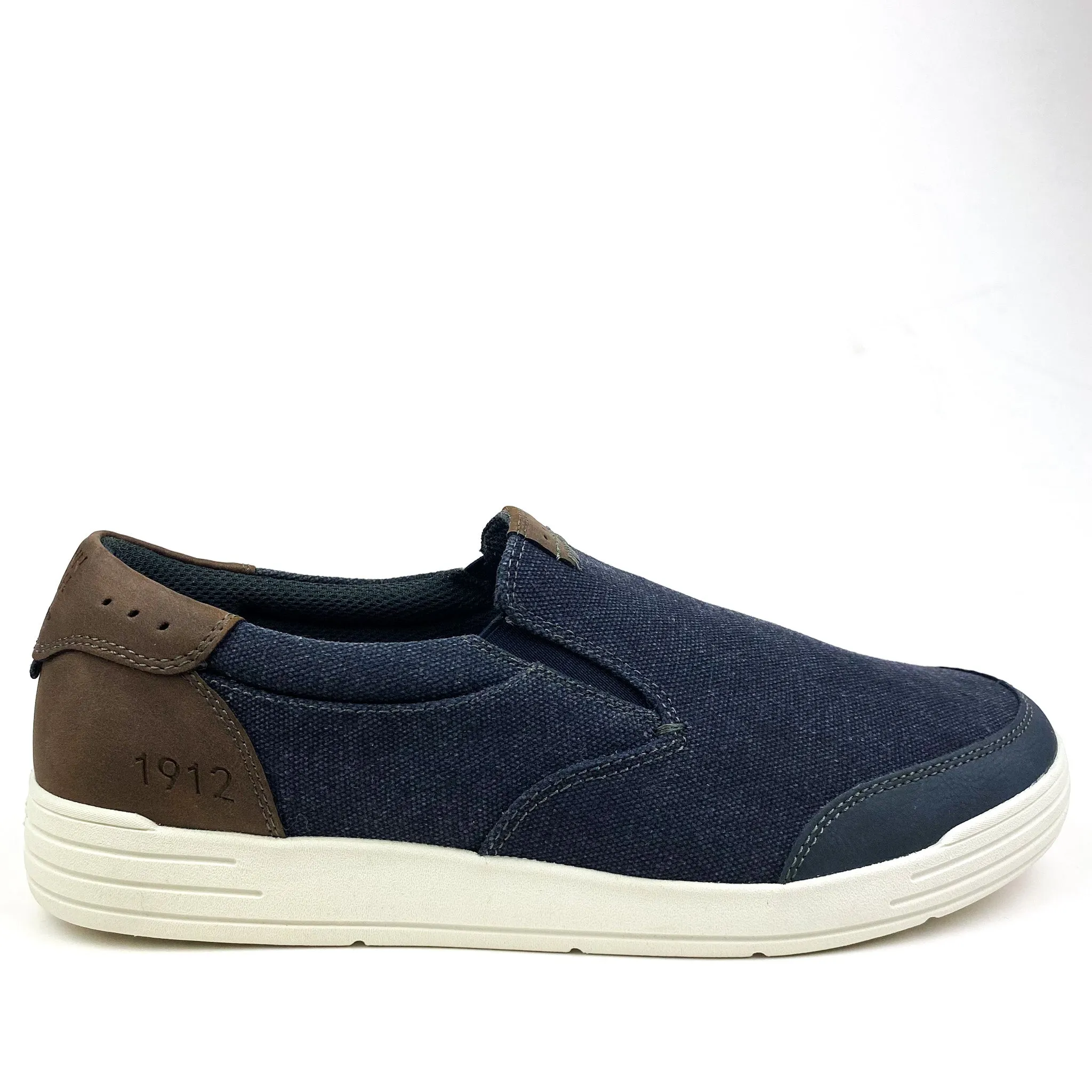 NUNN BUSH CITY WALK SLIP-ON MEN NAVY