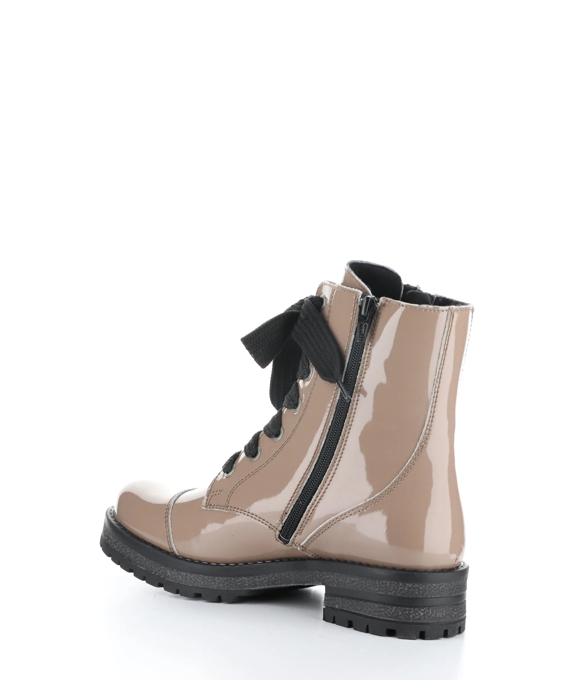 PAULIE CAPPUCCINO Round Toe Boots