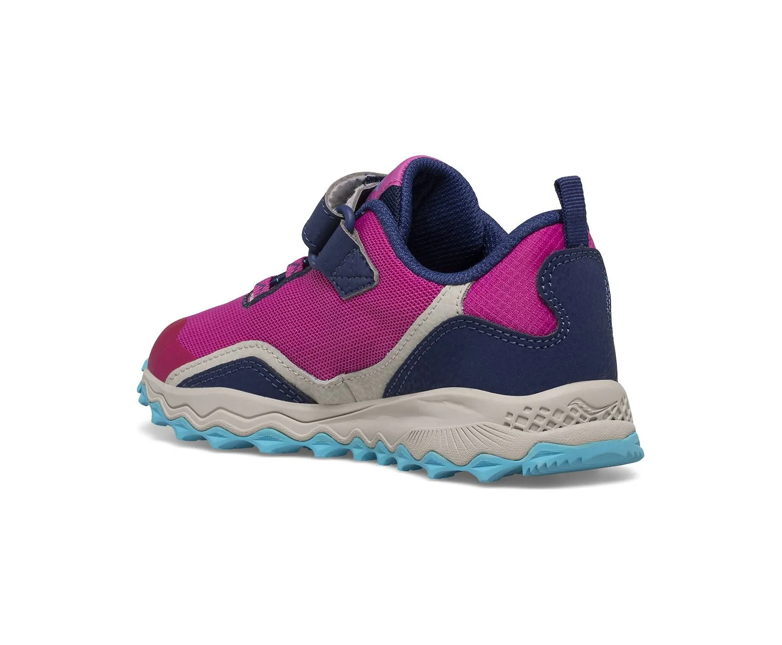 Peregrine 12 Shield Kid's Trail Athletic - Navy/Pink/Turq