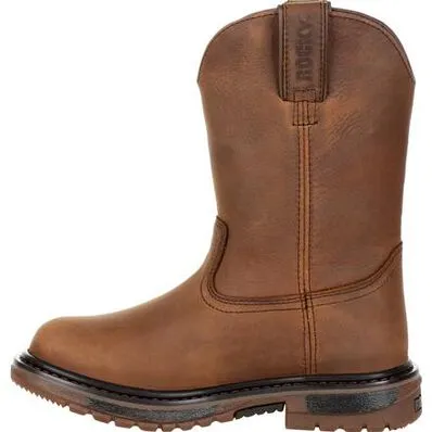 ROCKY BIG KID'S ORIGINAL RIDE FLX WATERPROOF WESTERN BOOT