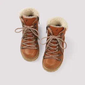 Shearling Boot – Cognac