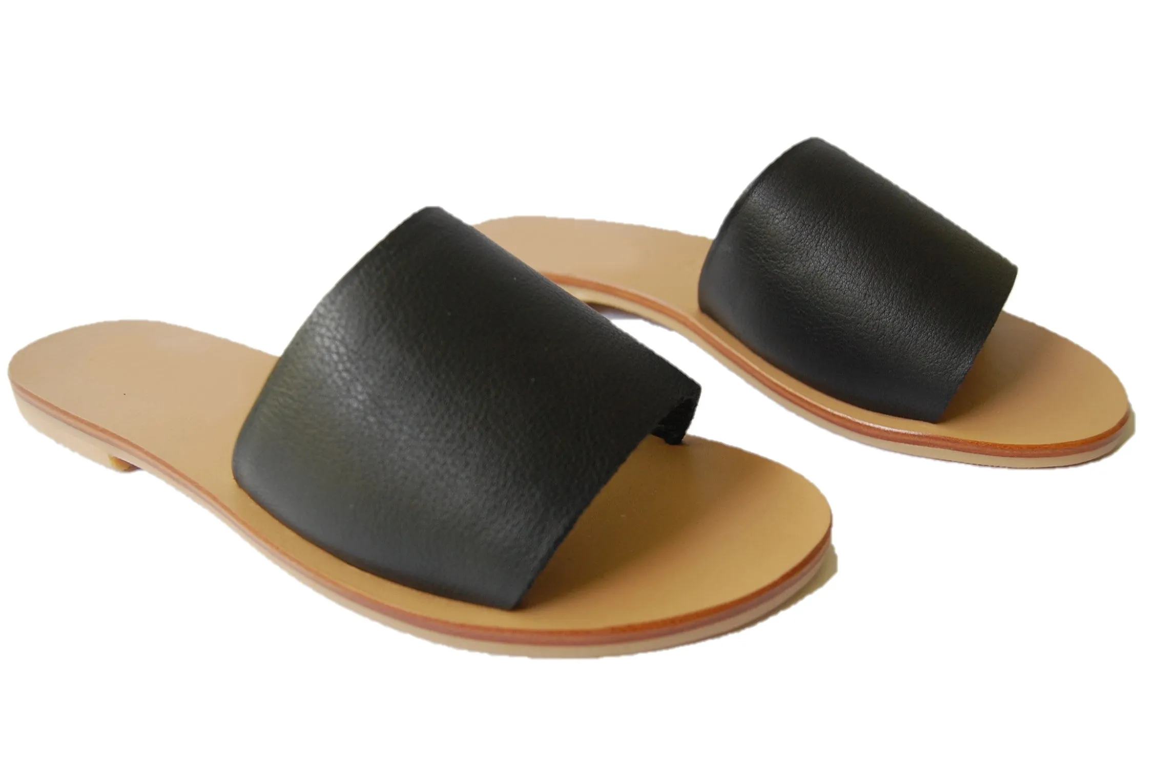 Single Strap-Basic Slides-Black