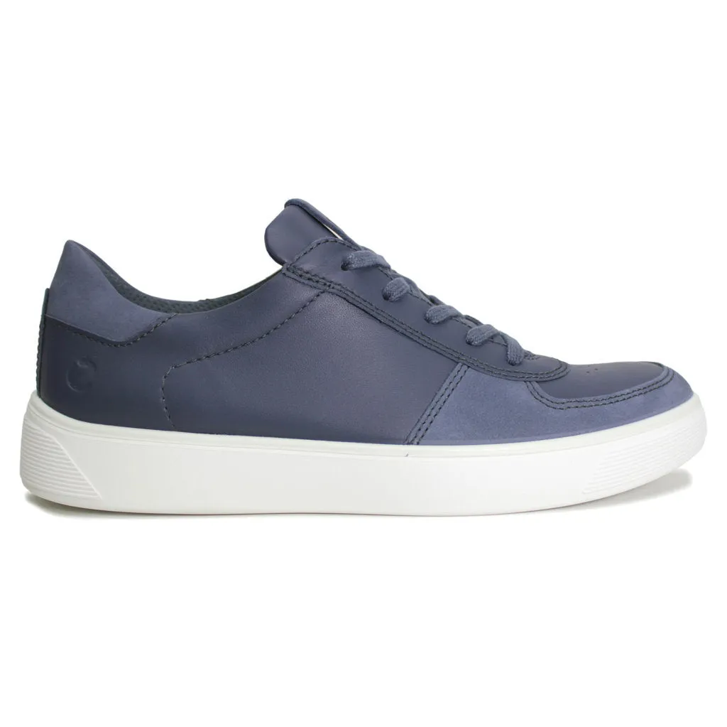 Street Tray Nubuck Leather Men's Low Profile Shoes