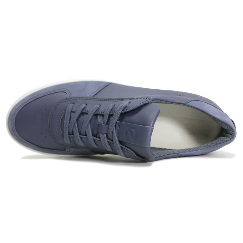 Street Tray Nubuck Leather Men's Low Profile Shoes