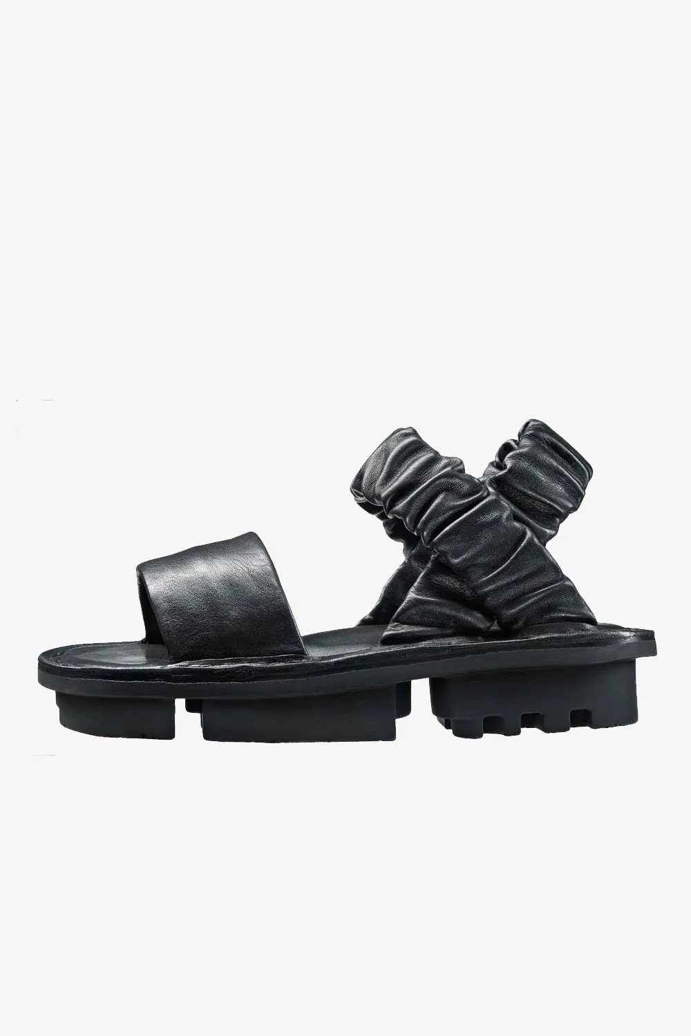 Trippen Synchron Sandal | Black