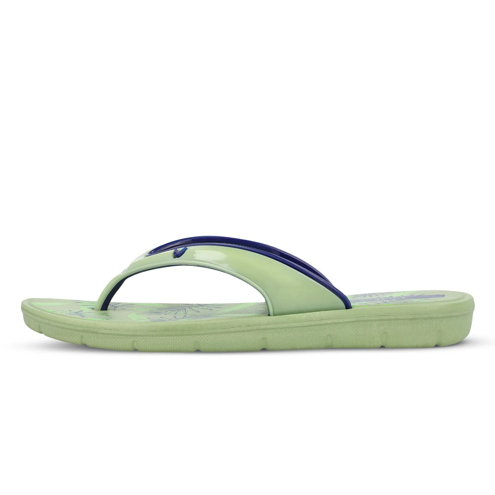 Walkaroo Womens Flip Flop  - WC4857 Green Blue