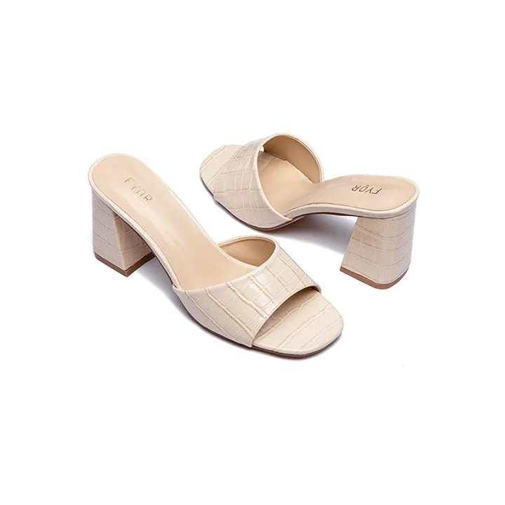 Wide Fit Box Heel Sandal HL 89